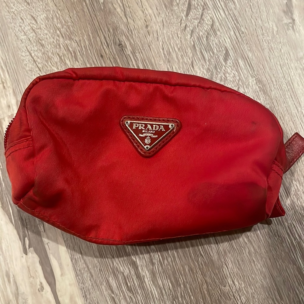 Well loved Prada pouch